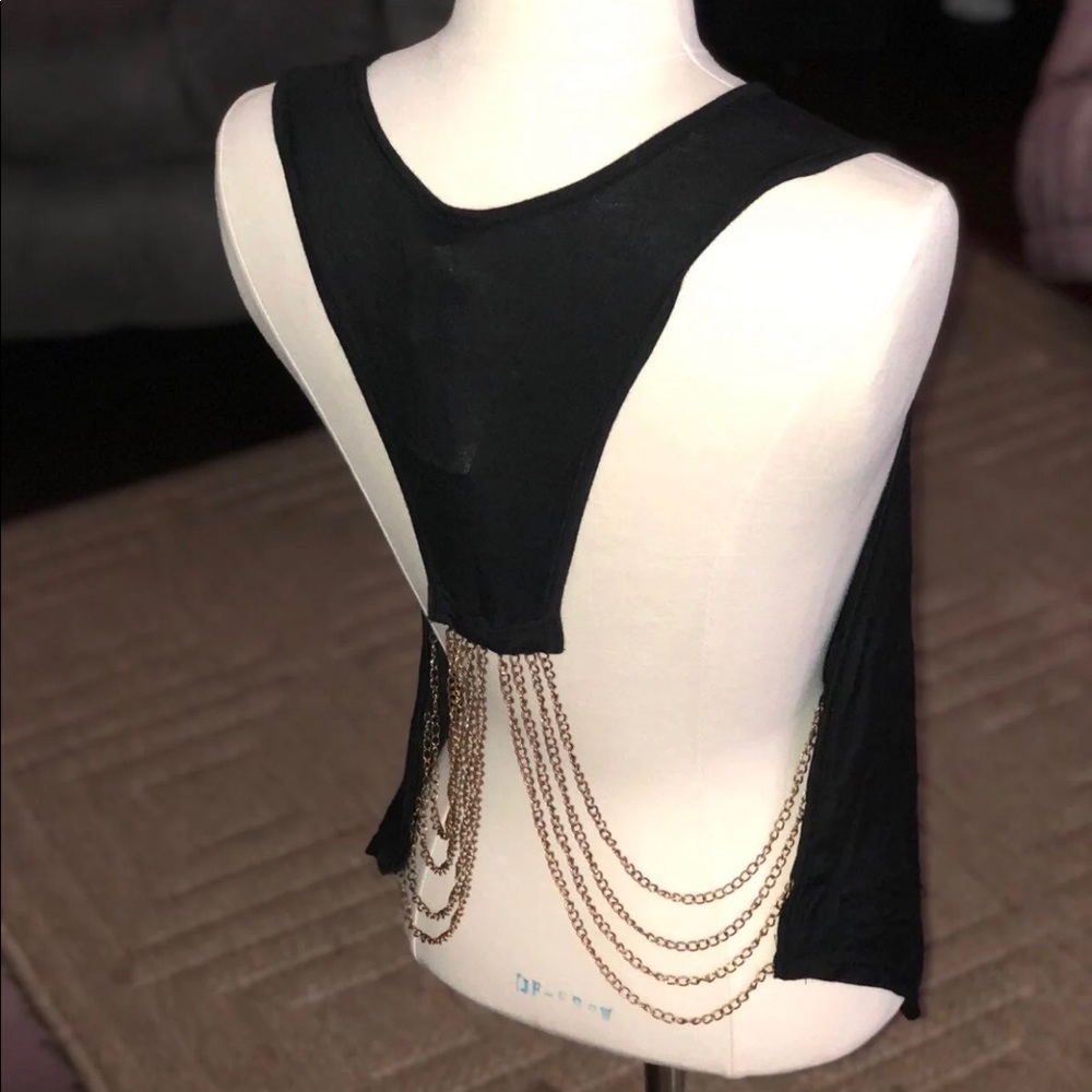 Open back top